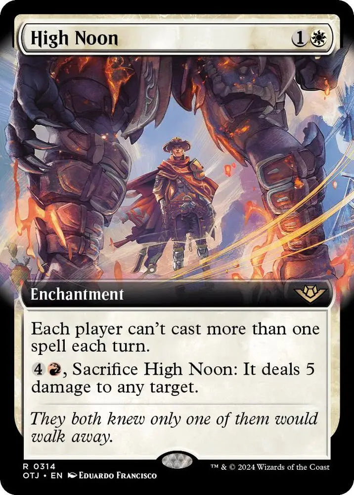 High Noon (Extended Art) [Outlaws of Thunder Junction] - MTG Single