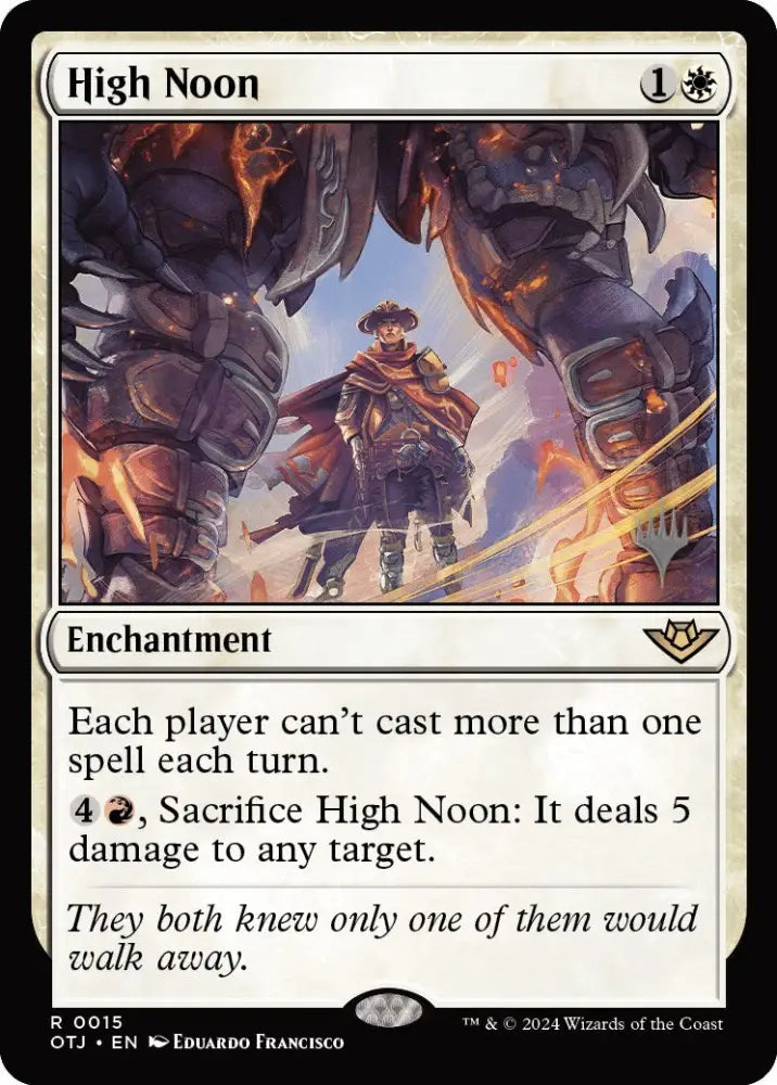 High Noon (Promo Pack) [Outlaws of Thunder Junction Promos] - MTG Single