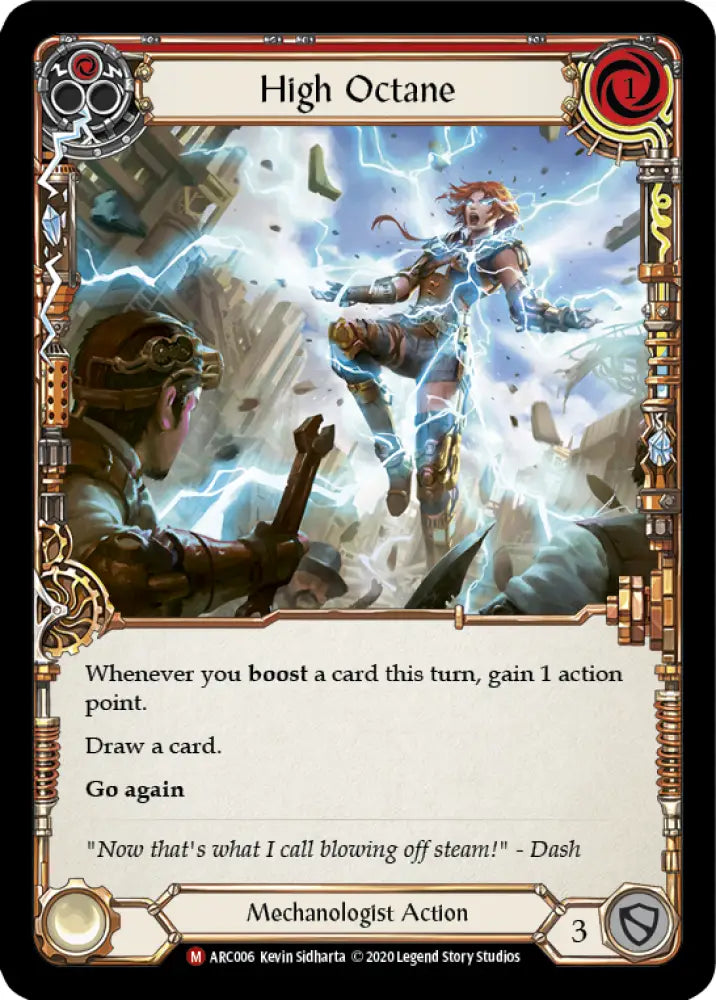 High Octane [Arcane Rising Unlimited] Unlimited Rainbow Foil - Flesh And Blood Single