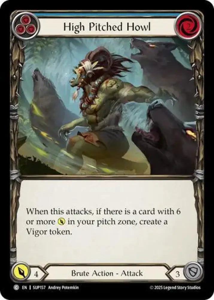 High Pitched Howl (Blue) (SUP157) [Super Slam]