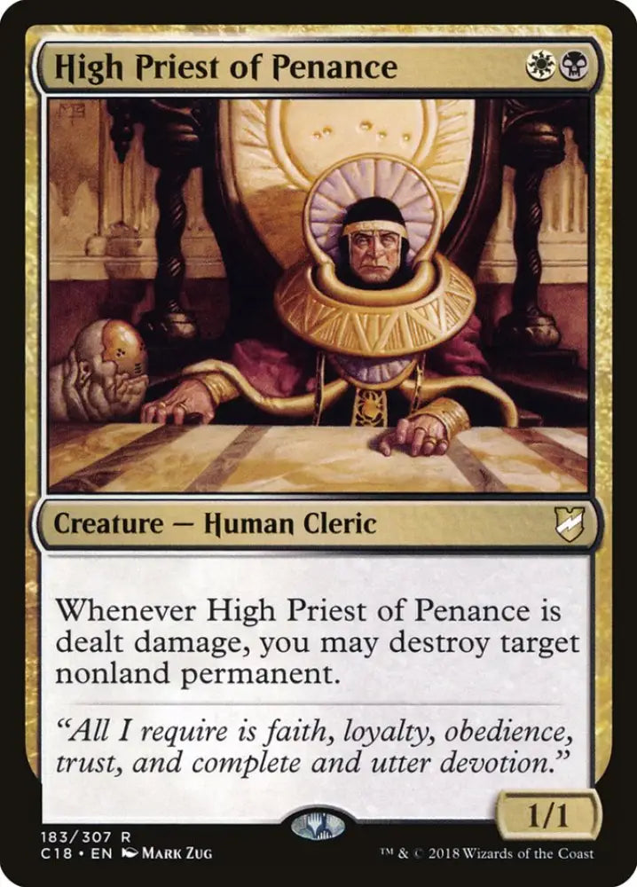 High Priest of Penance [Commander 2018] - MTG Single