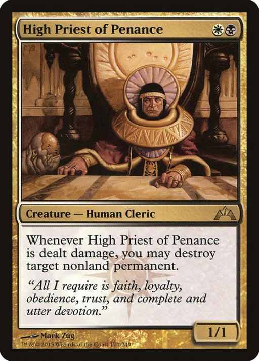 High Priest of Penance [Gatecrash] - MTG Single