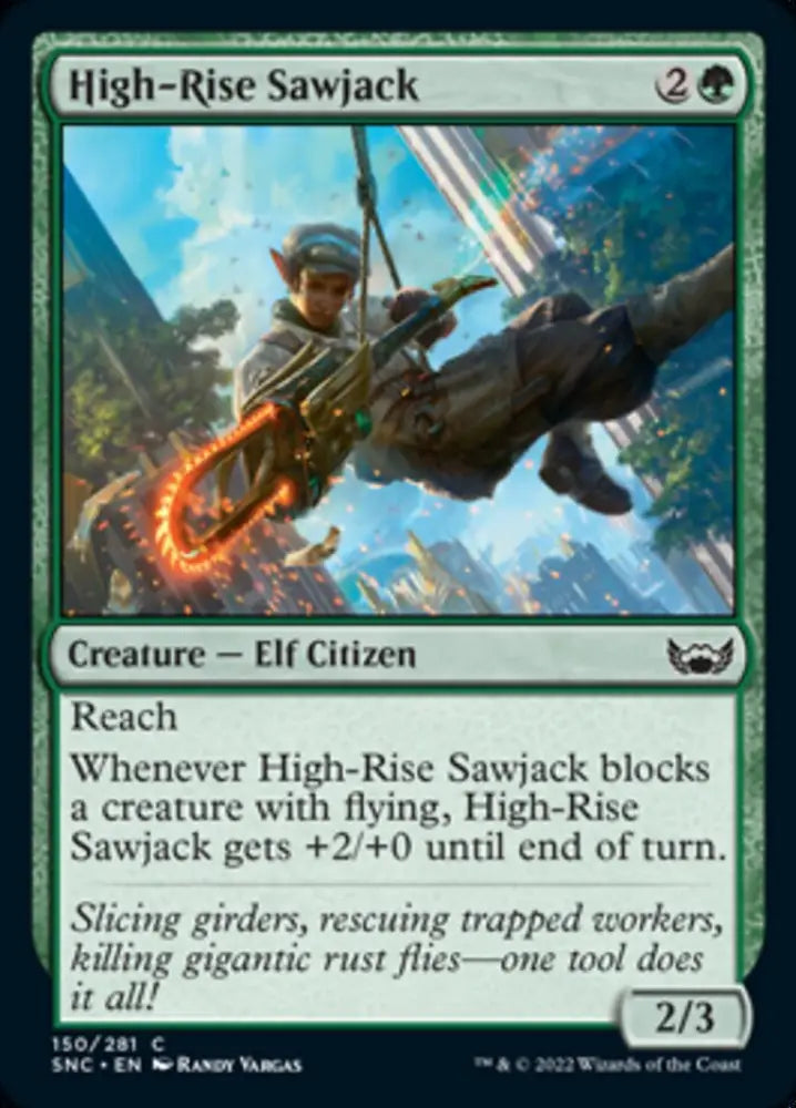 High-Rise Sawjack [Streets of New Capenna] - MTG Single