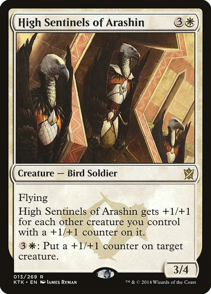 High Sentinels of Arashin [Khans of Tarkir] - MTG Single