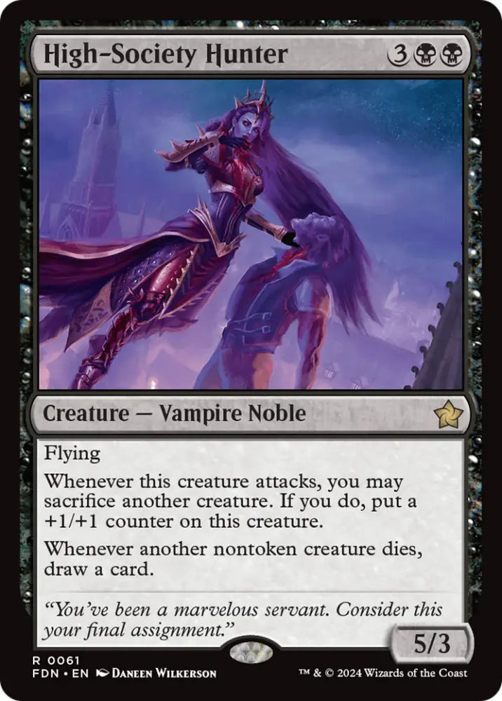 High-Society Hunter [Foundations] - MTG Single