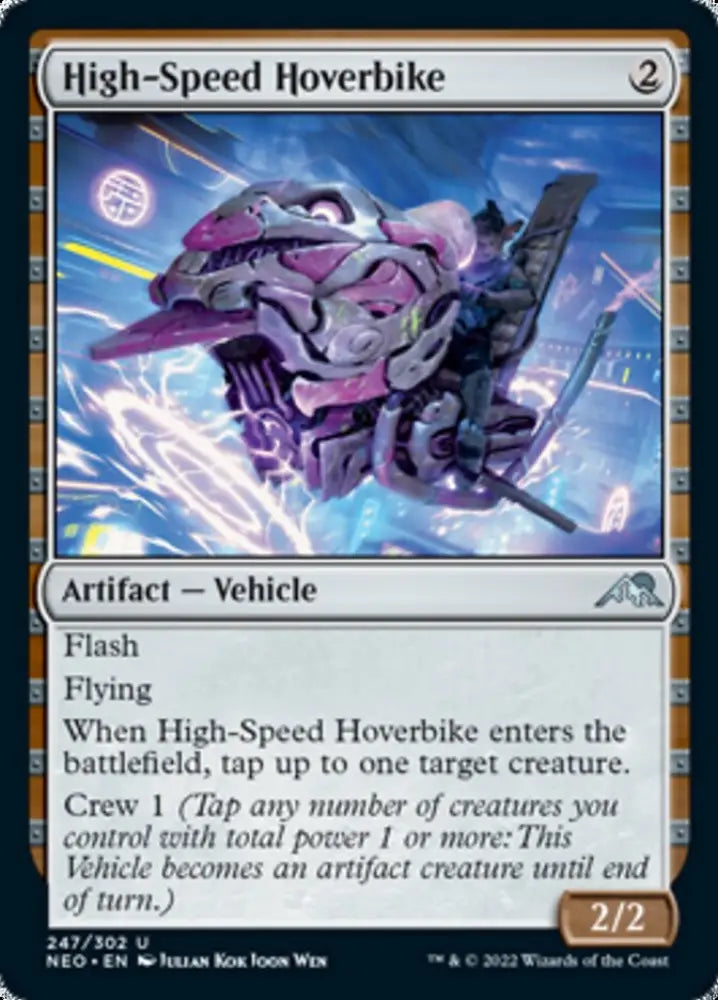High-Speed Hoverbike [Kamigawa: Neon Dynasty] - MTG Single