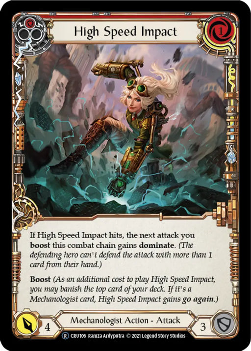 High Speed Impact (Red) [Crucible of War Unlimited] Unlimited Normal - Flesh And Blood Single