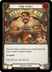 High Striker (Red) [Everfest] 1st Edition Rainbow Foil - Flesh And Blood Single