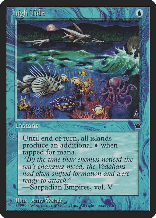 High Tide (Amy Weber) [Fallen Empires] - MTG Single