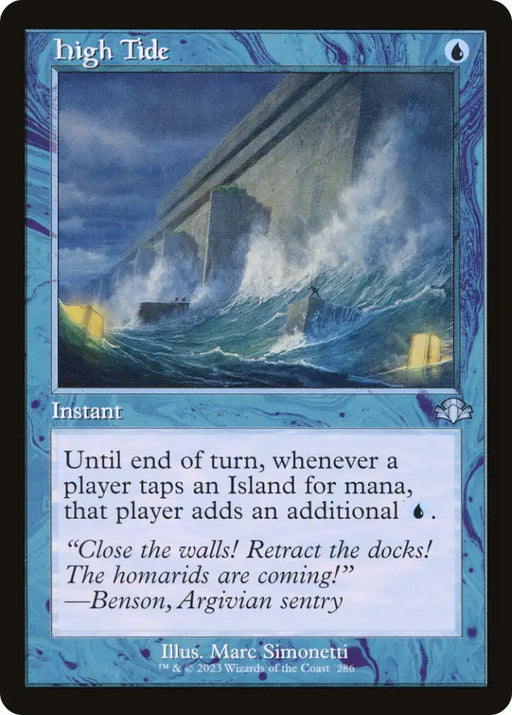 High Tide (Retro) [Dominaria Remastered] - MTG Single