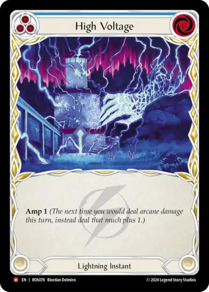 High Voltage [Rosetta] - Flesh And Blood Single