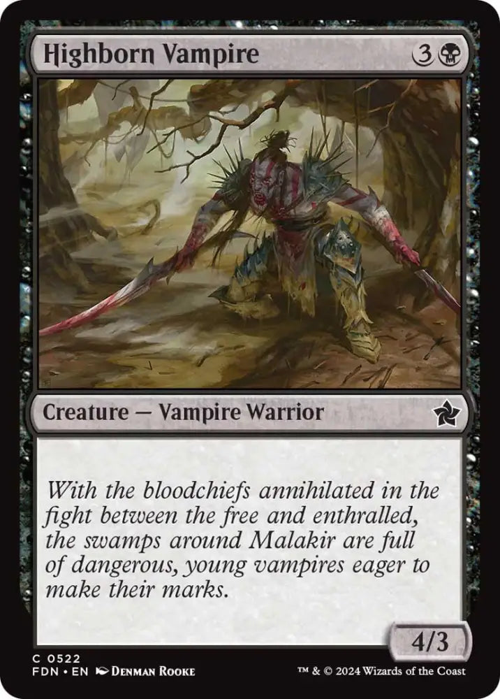 Highborn Vampire [Foundations] - MTG Single