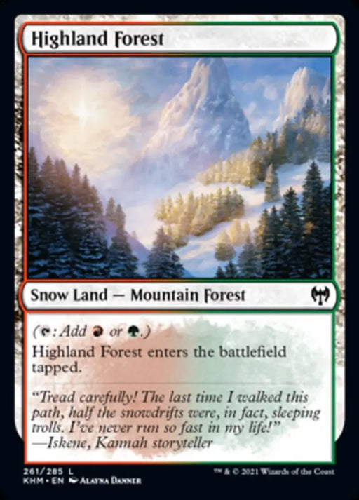 Highland Forest [Kaldheim] - MTG Single