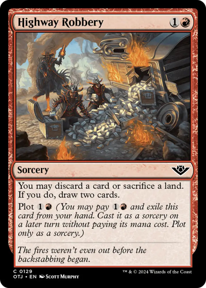 Highway Robbery [Outlaws of Thunder Junction] - MTG Single