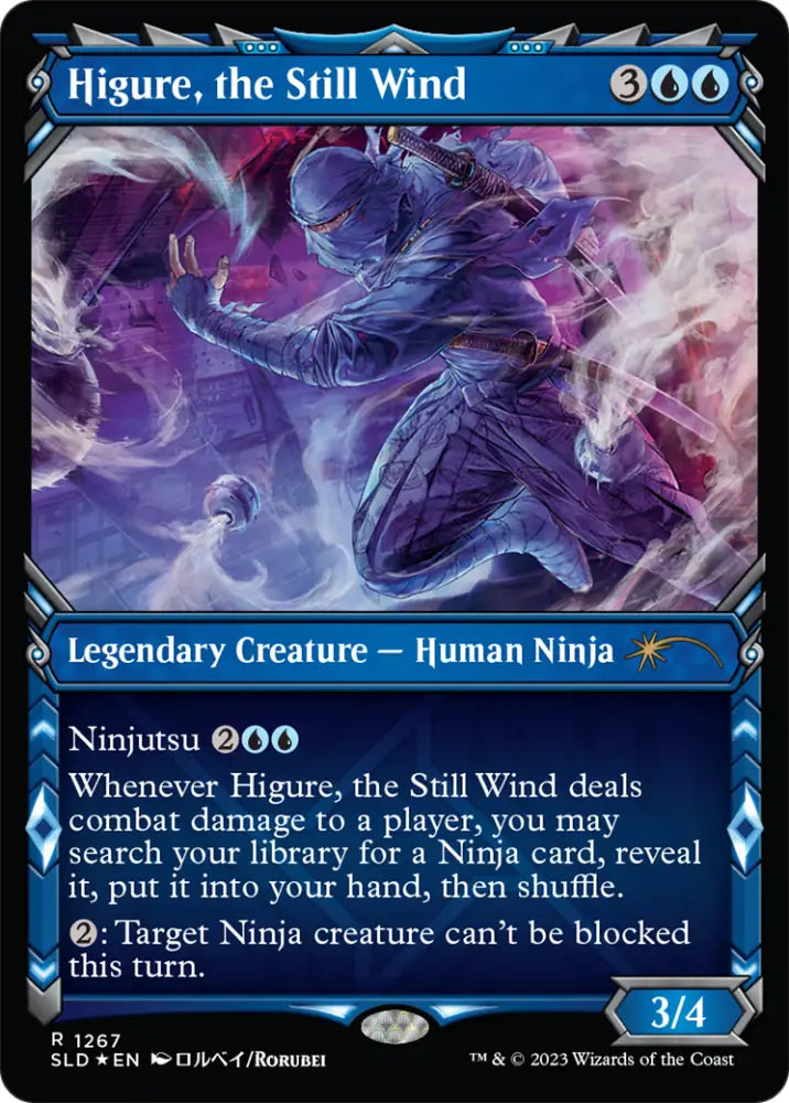 Higure the Still Wind (Halo Foil) [Secret Lair Drop Series] - MTG Single