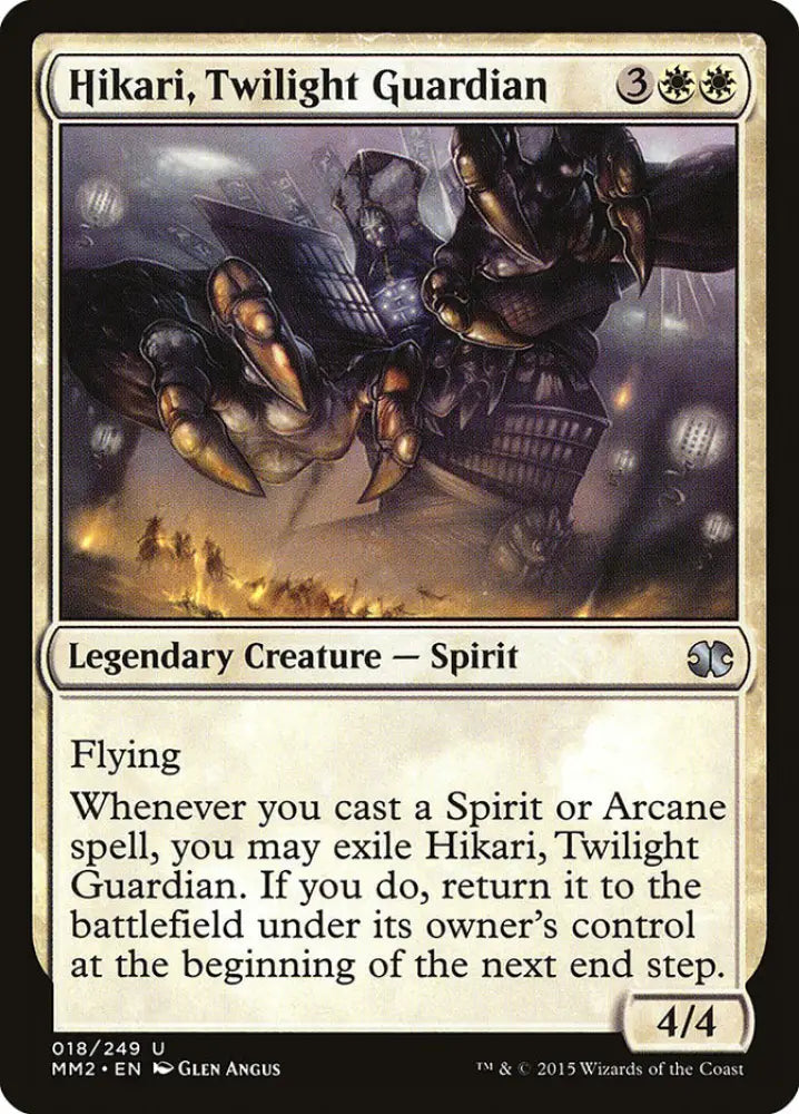 Hikari Twilight Guardian [Modern Masters 2015] - MTG Single