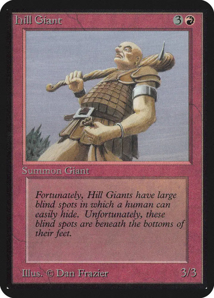 Hill Giant [Alpha Edition] - MTG Single
