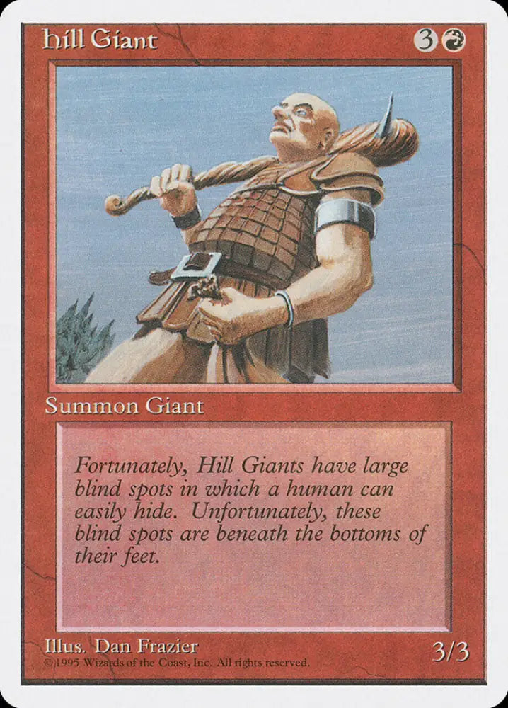 Hill Giant [Fourth Edition] - MTG Single
