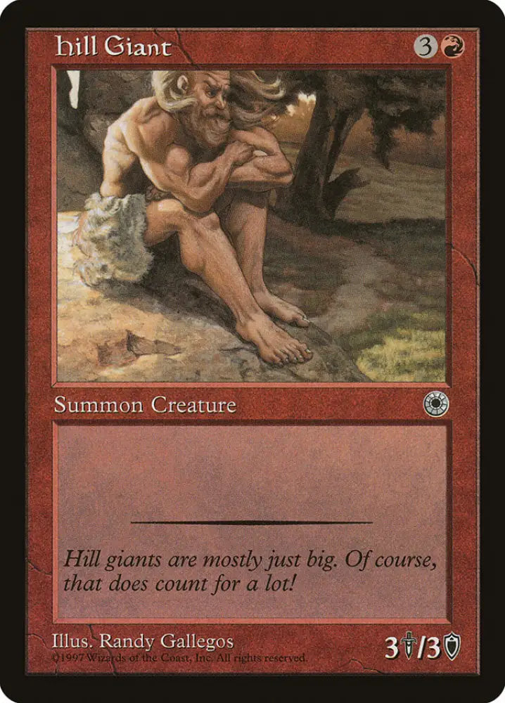 Hill Giant [Portal] - MTG Single
