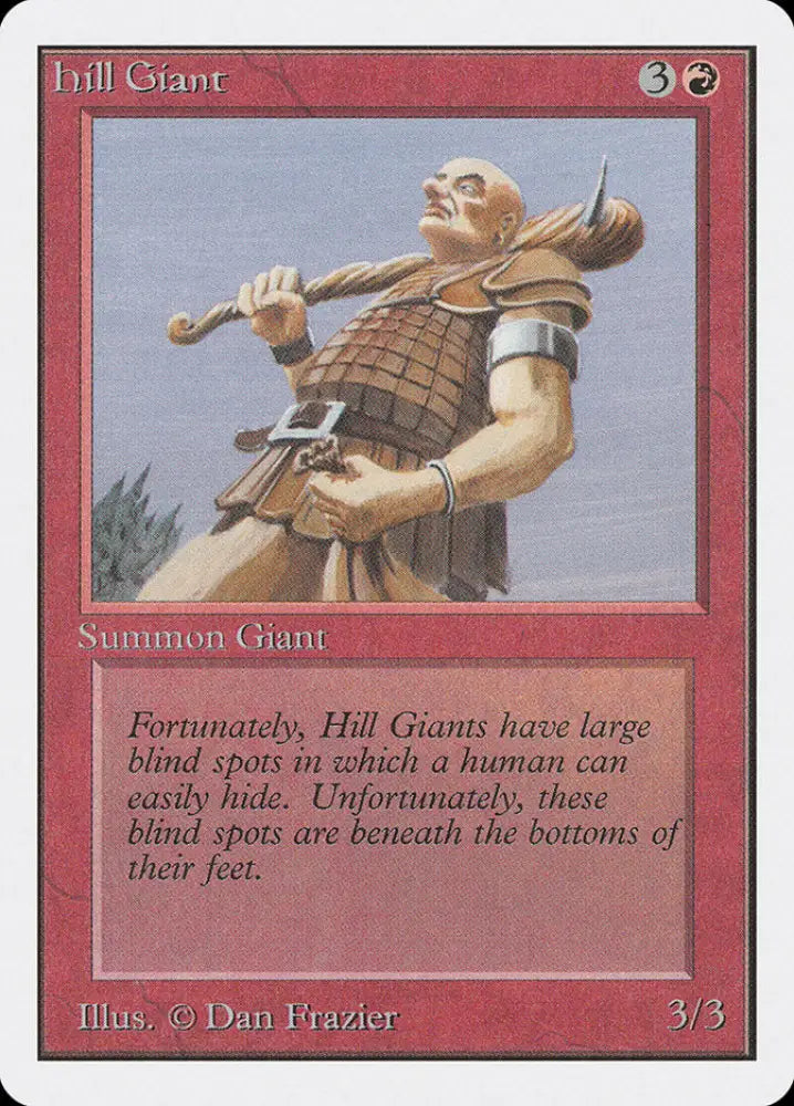 Hill Giant [Unlimited Edition] - MTG Single