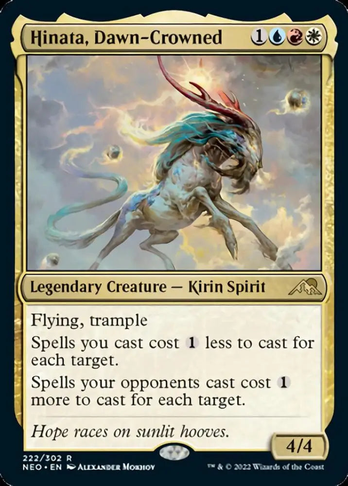 Hinata Dawn-Crowned [Kamigawa: Neon Dynasty] - MTG Single