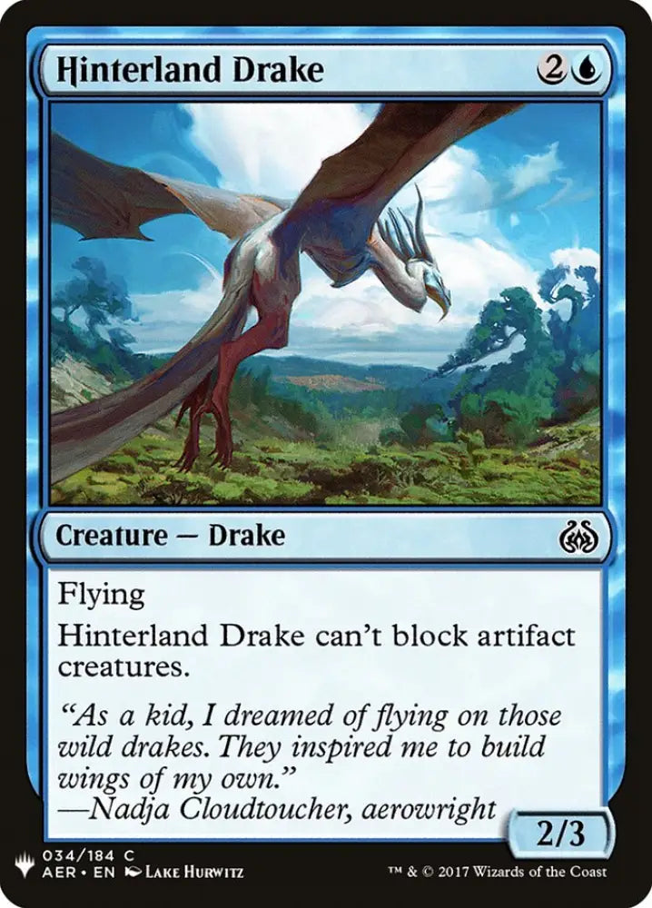 Hinterland Drake [Mystery Booster] - MTG Single