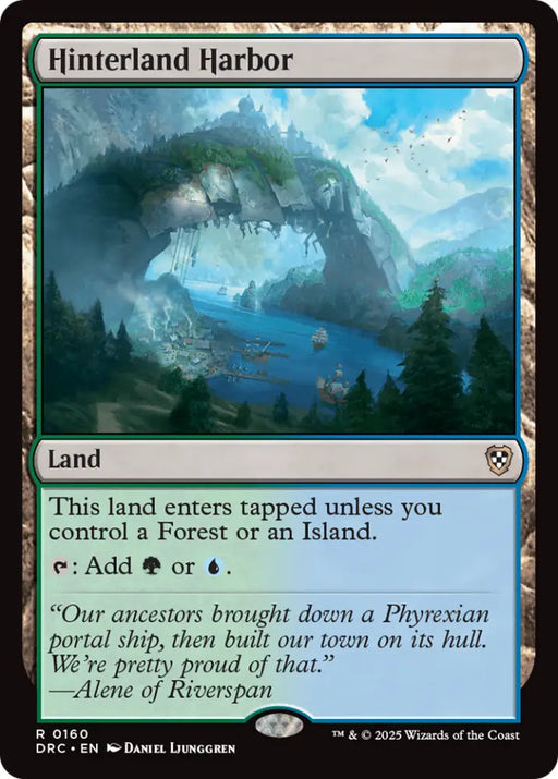 Hinterland Harbor [Aetherdrift Commander] - MTG Single