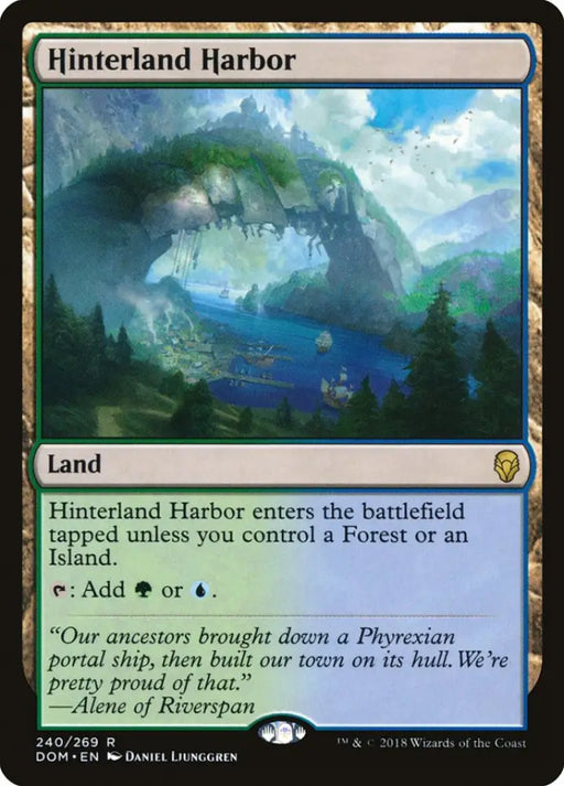 Hinterland Harbor [Dominaria] - MTG Single