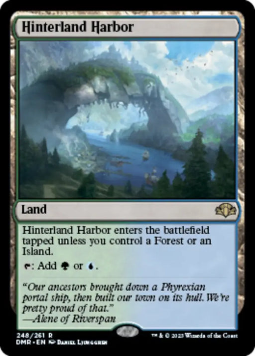 Hinterland Harbor [Dominaria Remastered] - MTG Single