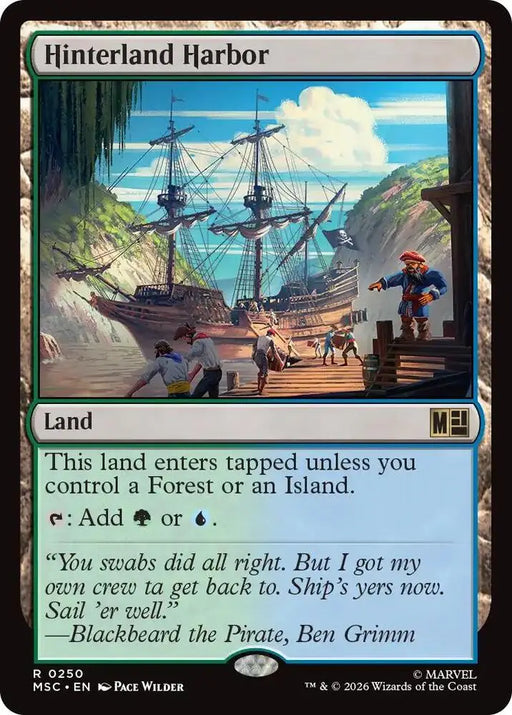 Hinterland Harbor (Surge Foil) (250) [Marvel Super Heroes Commander]
