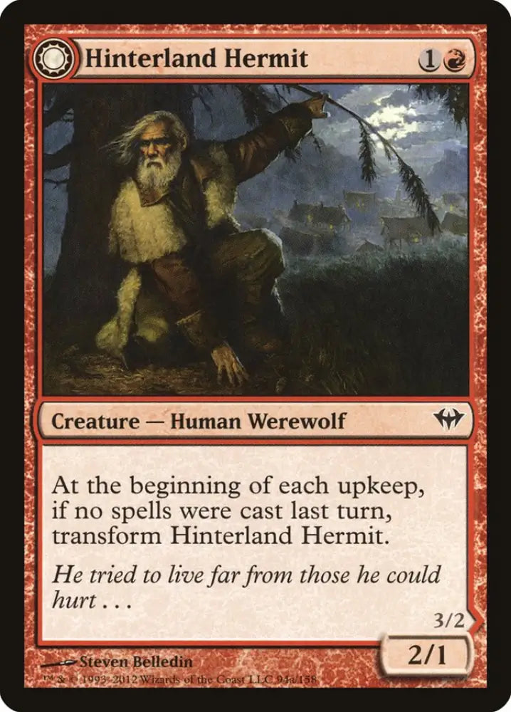 Hinterland Hermit // Hinterland Scourge [Dark Ascension] - MTG Single