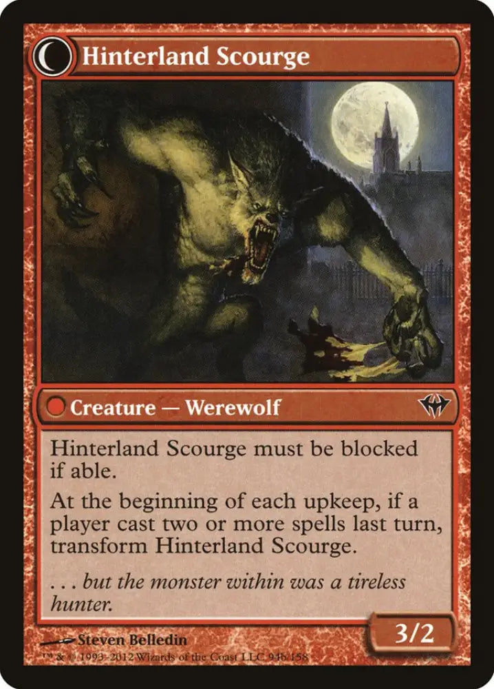 Hinterland Hermit // Hinterland Scourge [Dark Ascension] - MTG Single
