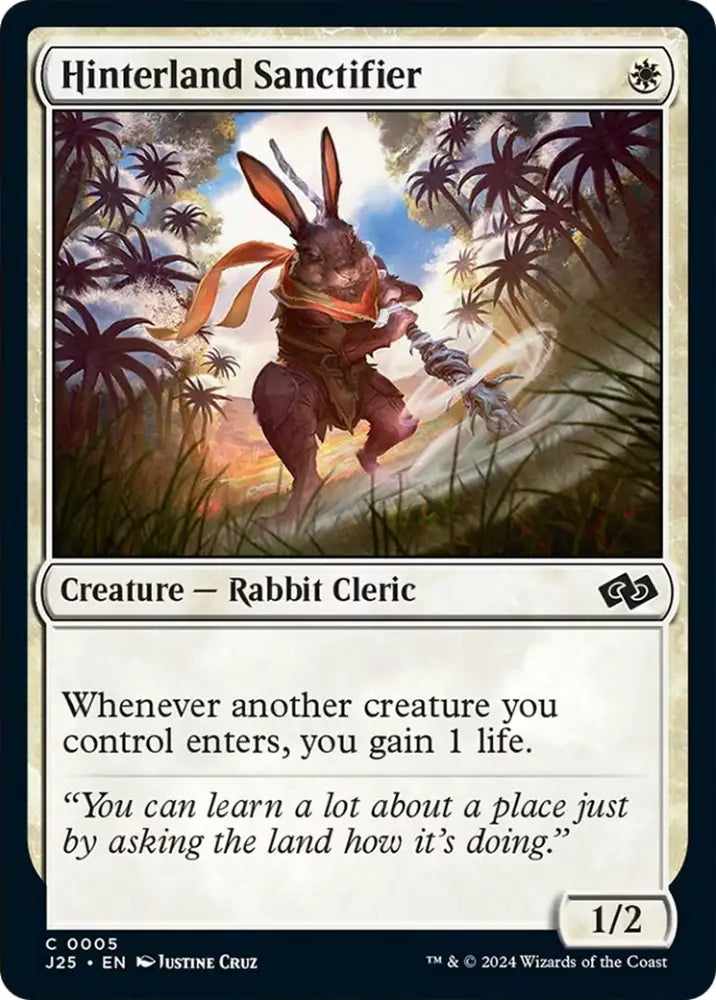 Hinterland Sanctifier [Foundations Jumpstart] - MTG Single