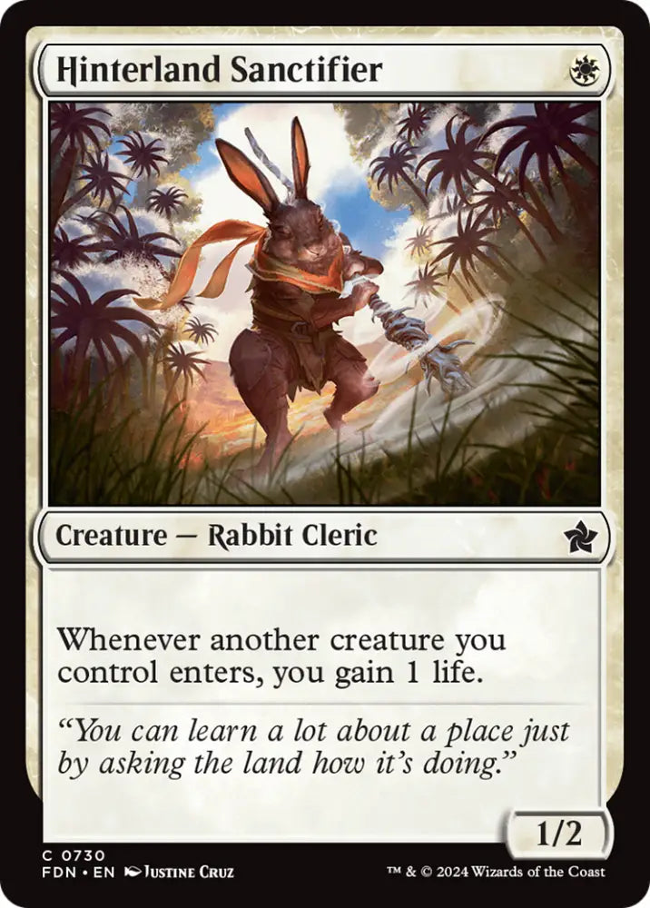 Hinterland Sanctifier [Foundations] - MTG Single