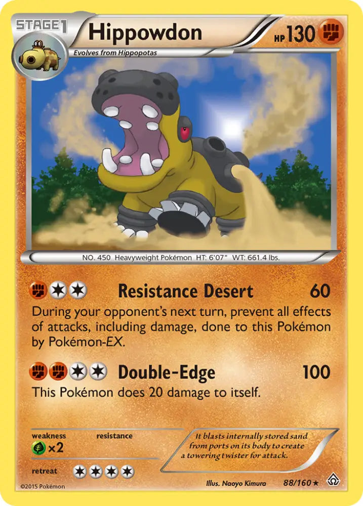 Hippowdon (88/160) [XY: Primal Clash] - Pokemon Single
