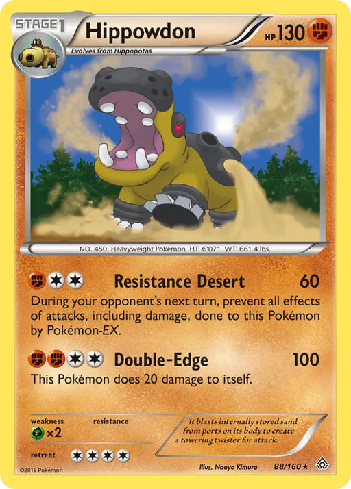Hippowdon (88/160) [XY: Primal Clash] - Pokemon Single