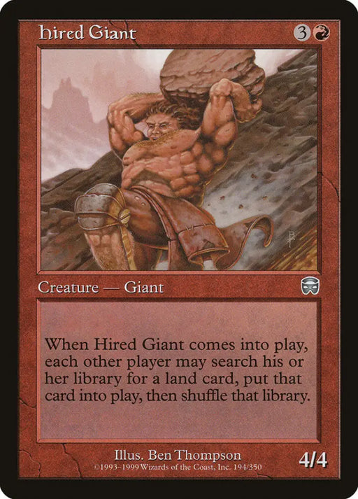 Hired Giant [Mercadian Masques] - MTG Single