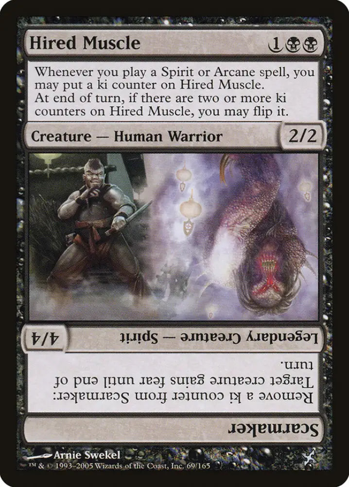 Hired Muscle // Scarmaker [Betrayers of Kamigawa] - MTG Single