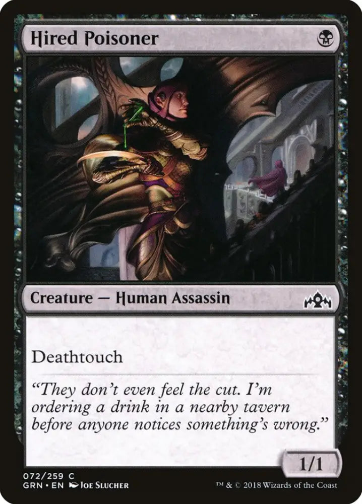 Hired Poisoner [Guilds of Ravnica] - MTG Single