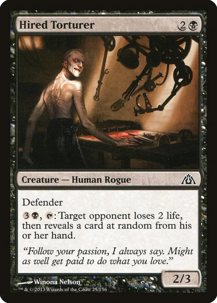 Hired Torturer [Dragon’s Maze] - MTG Single