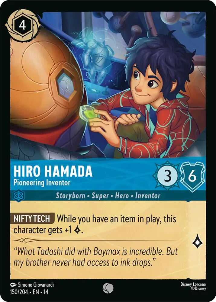 Hiro Hamada - Pioneering Inventor (150/204) [Hyperia City]