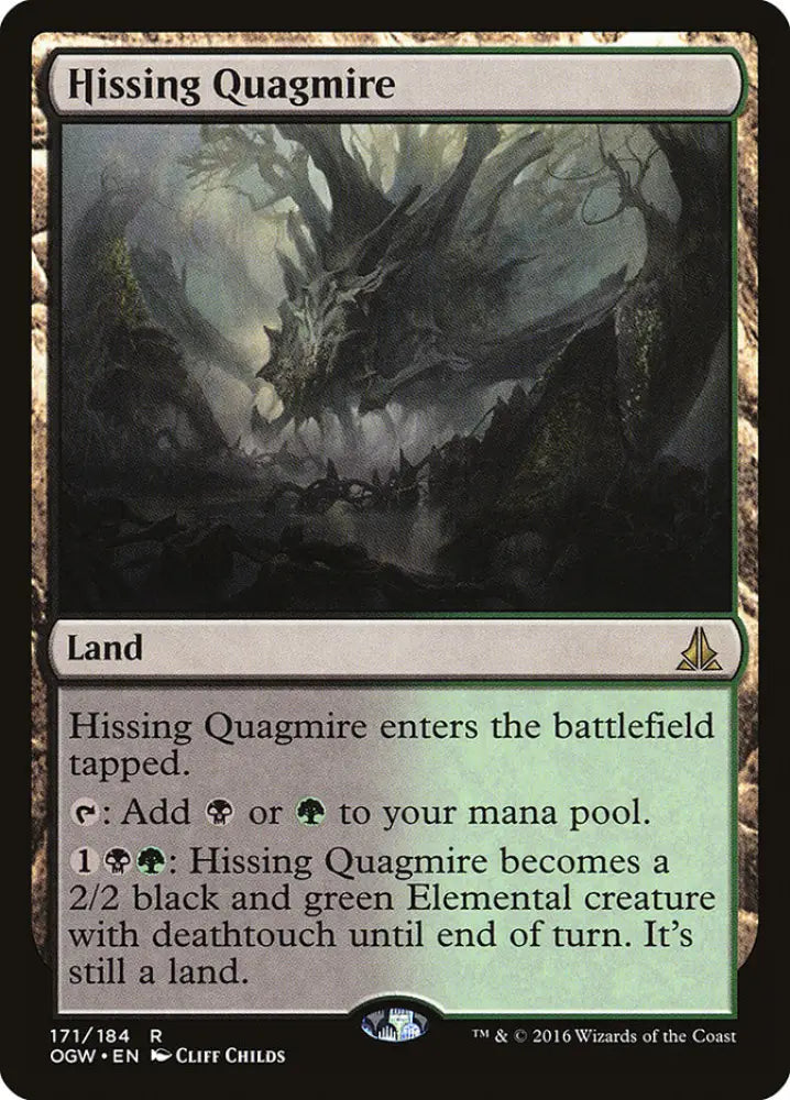 Hissing Quagmire [Oath of the Gatewatch] - MTG Single