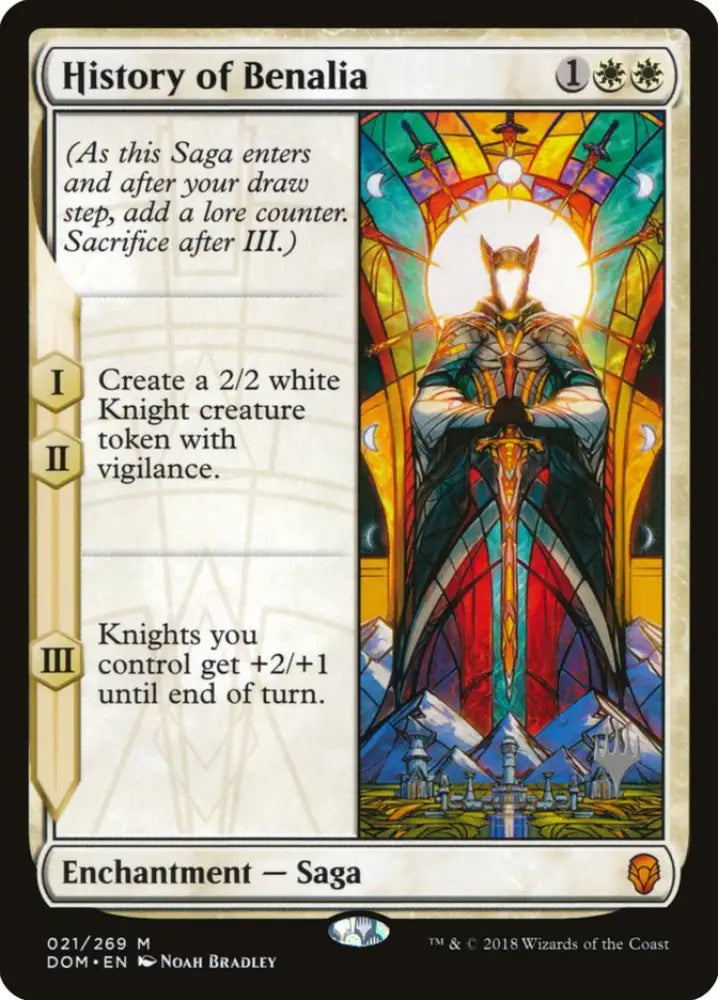 History of Benalia (Promo Pack) [Dominaria Promos] - MTG Single