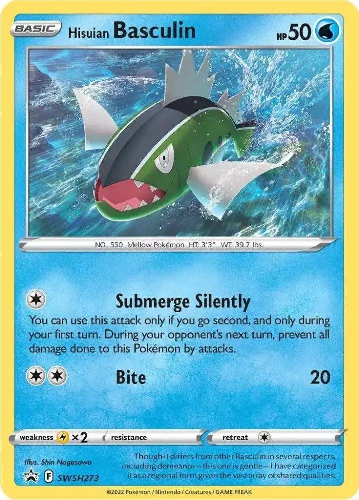 Hisuian Basculin (SWSH273) [Sword & Shield: Black Star Promos] - Pokemon Single