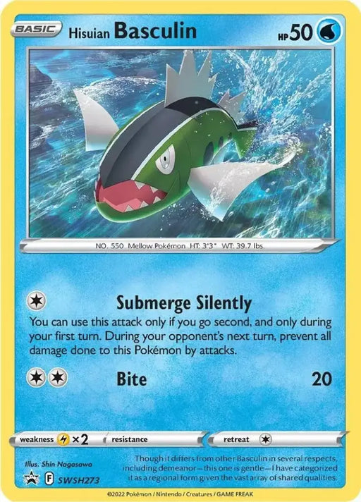 Hisuian Basculin (SWSH273) [Sword & Shield: Black Star Promos] - Pokemon Single