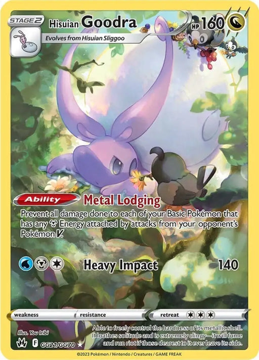 Hisuian Goodra (GG21/GG70) [Sword & Shield: Crown Zenith] - Pokemon Single