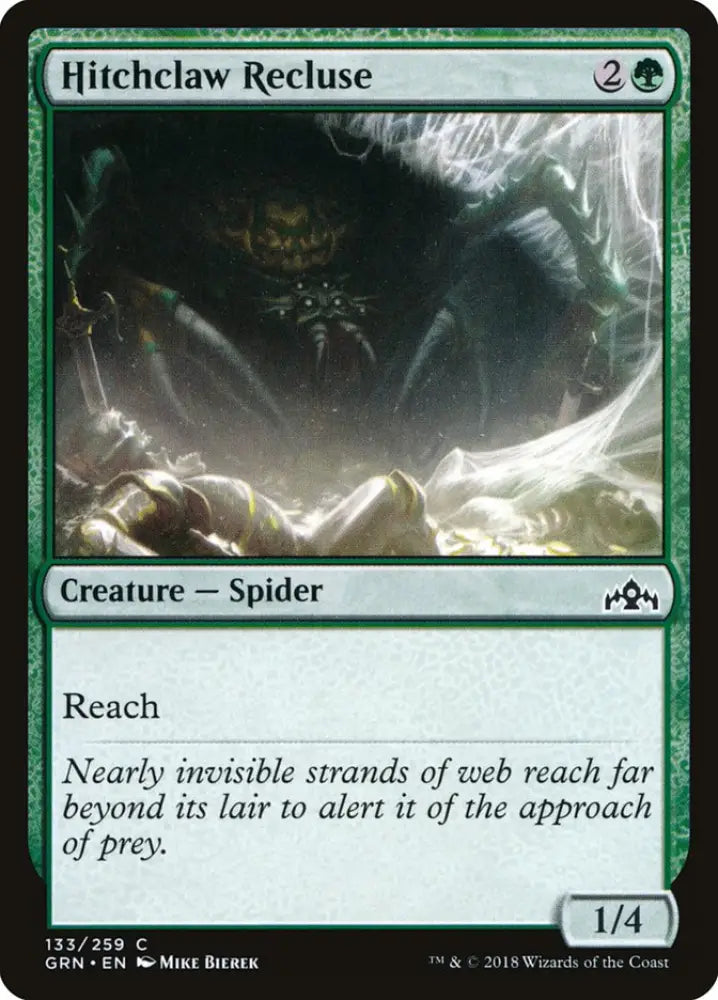 Hitchclaw Recluse [Guilds of Ravnica] - MTG Single