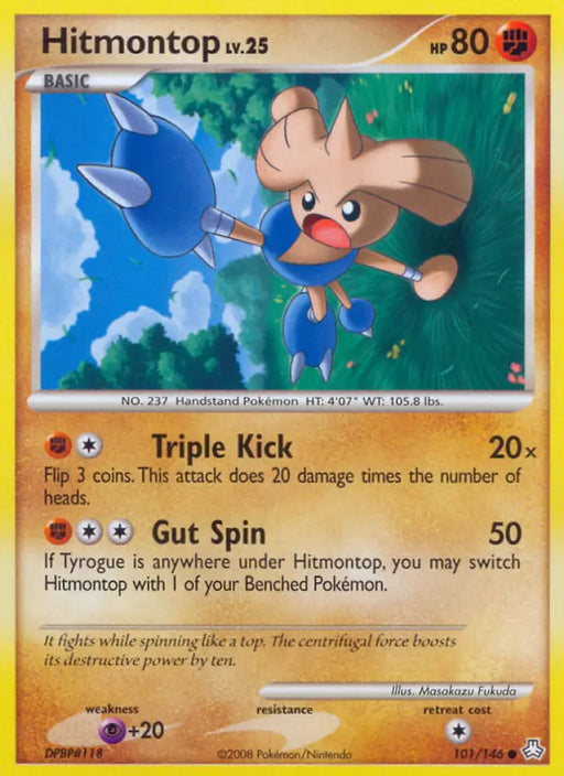 Hitmontop (101/146) [Diamond & Pearl: Legends Awakened] - Pokemon Single