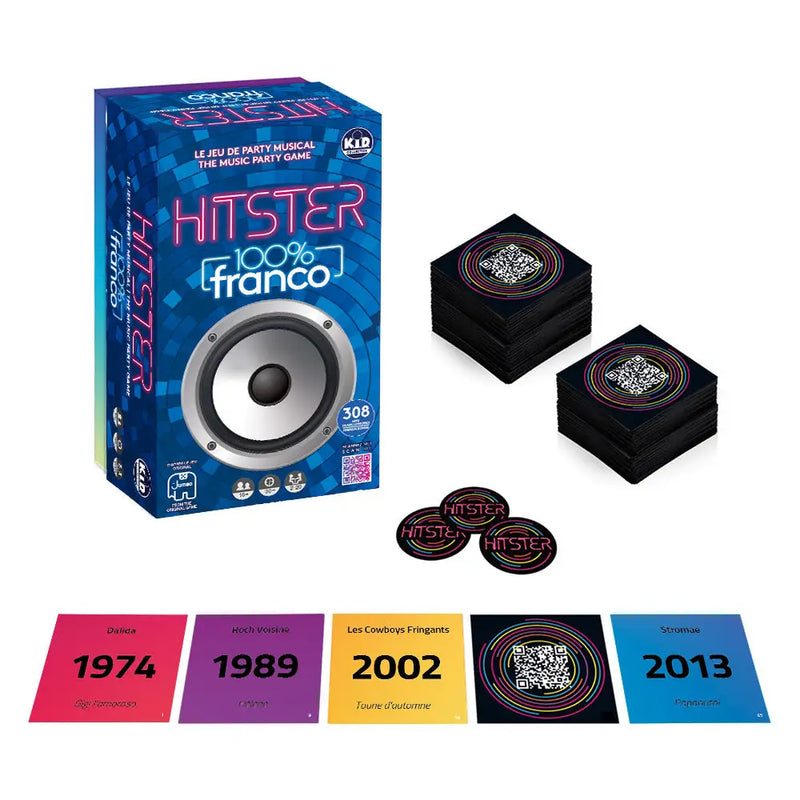 Hitster 100% Franco (ML) - Board Games