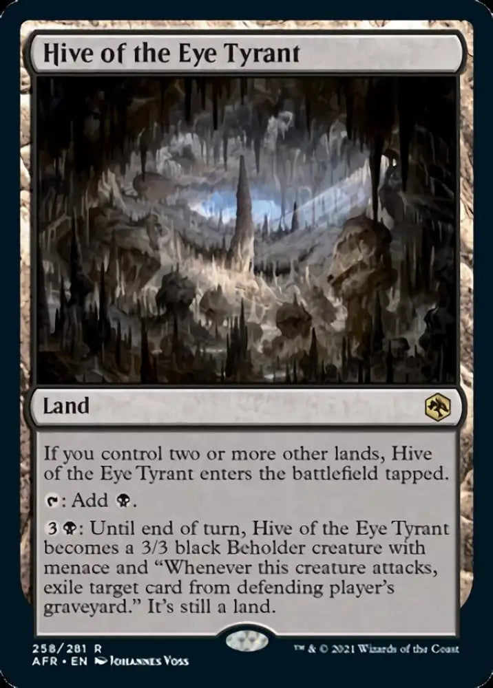 Hive of the Eye Tyrant [Dungeons & Dragons: Adventures in the Forgotten Realms] - MTG Single